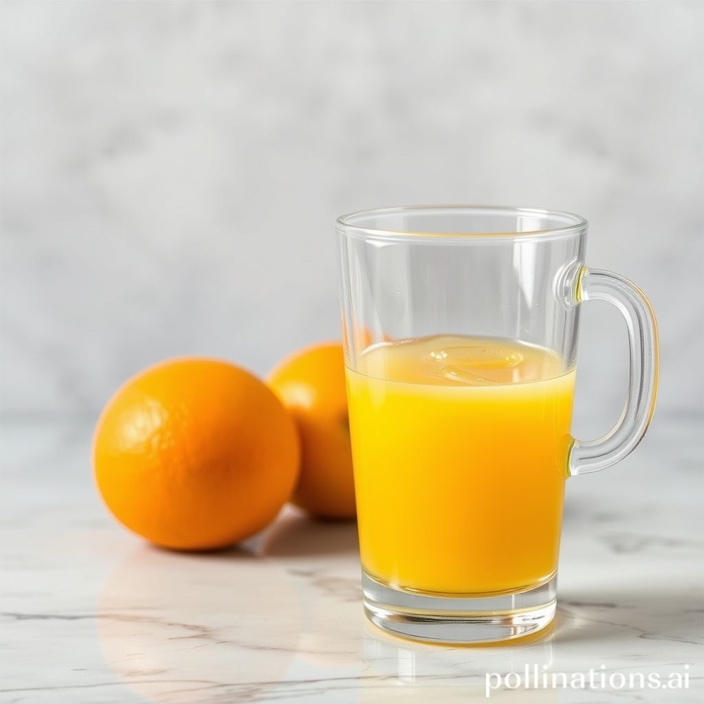Can I mix EmergenC with orange juice?
